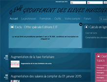 Tablet Screenshot of eleves-huissierjustice.fr